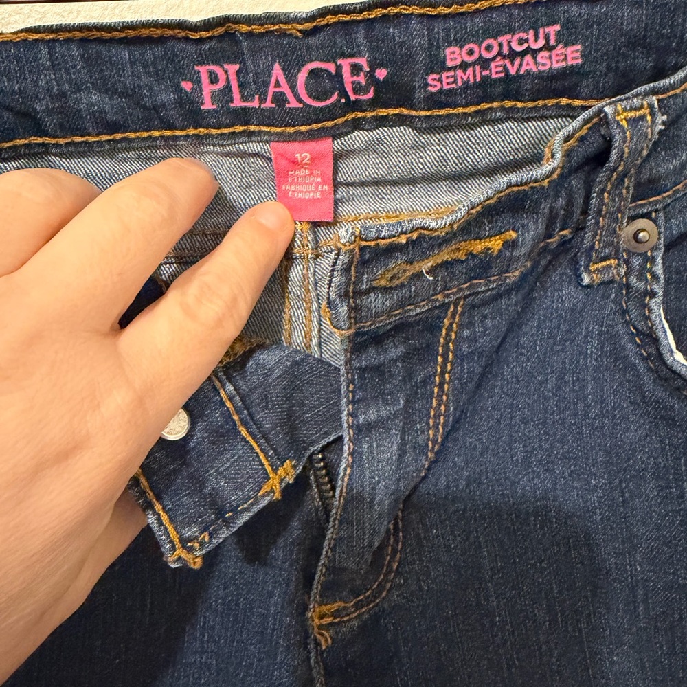 2 pairs PLACE kids Bootcut Jeans - Blue
